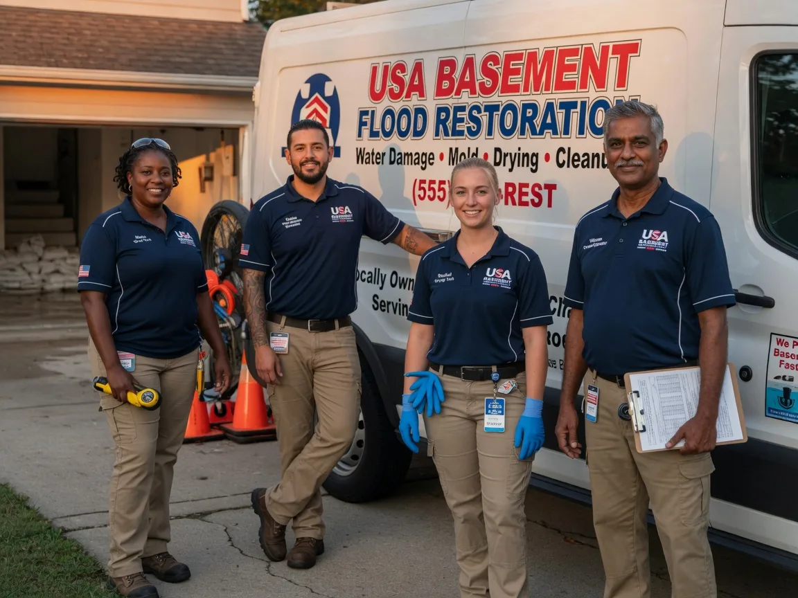 Basement Flood Cleanup company in Marquette, WI