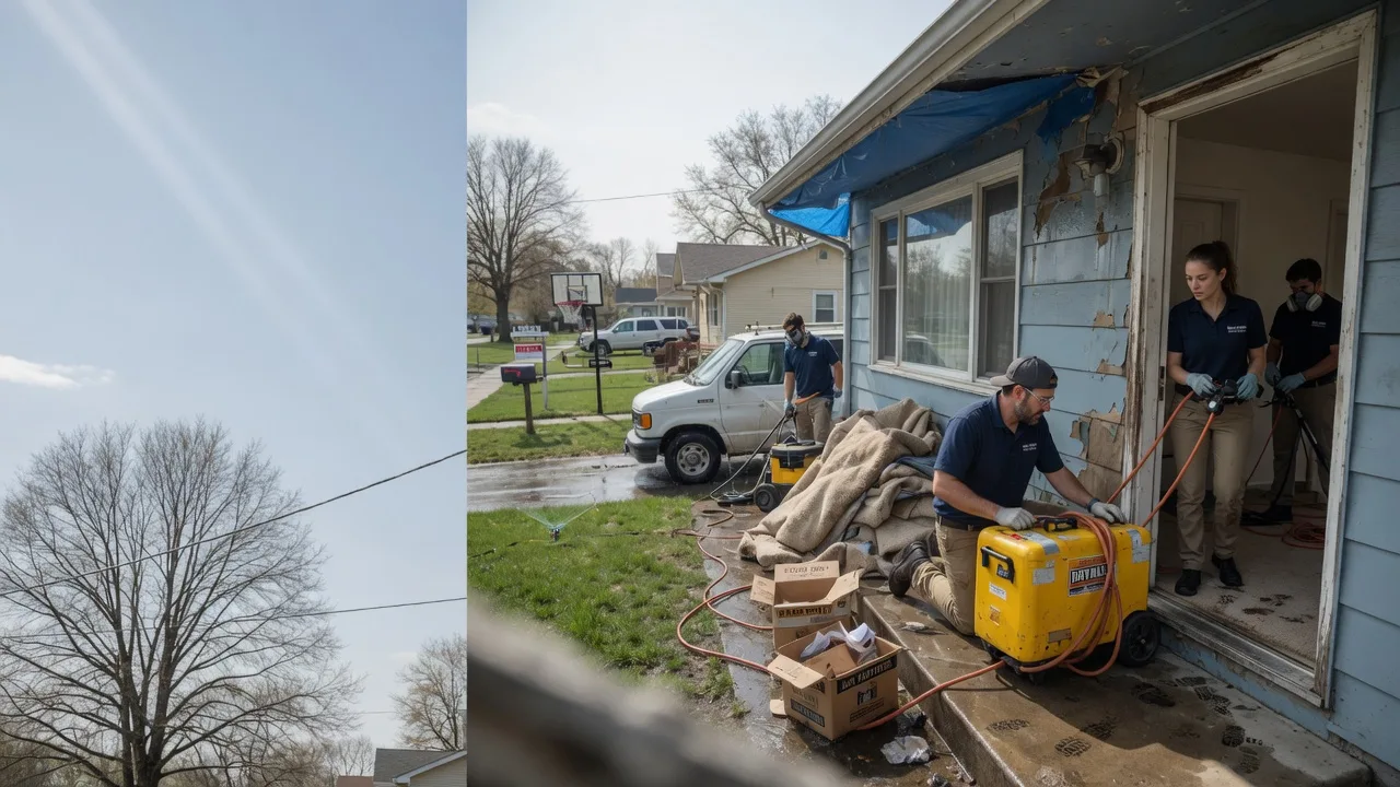 Basement Flood Cleanup in Marquette, WI near me